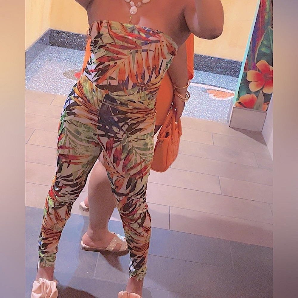 Tropical Leggings Set